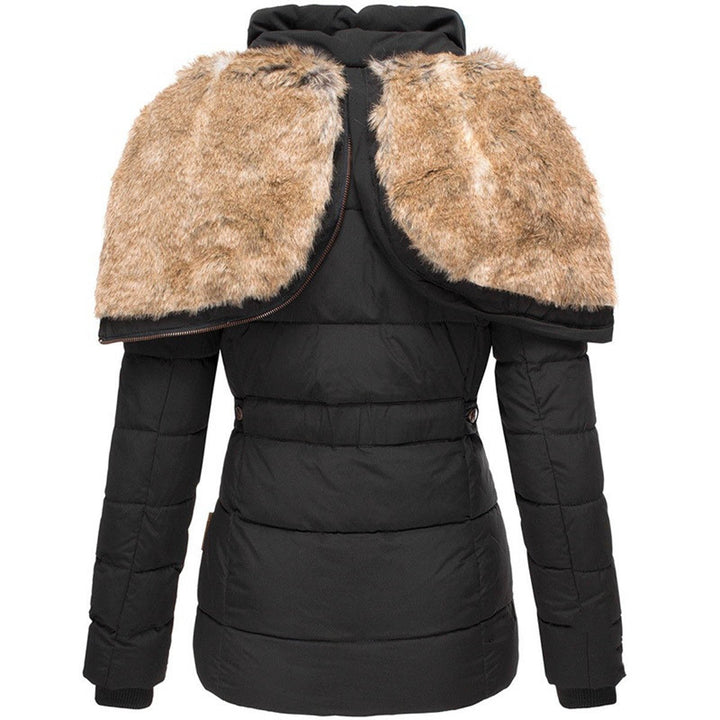 Clarisa - Parka Acolchada Capucha Piel